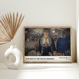 Edouard Manet The Bar At The Folies Bergere wall art