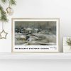 Edouard Manet The Railway Station At Sceaux canvas prints