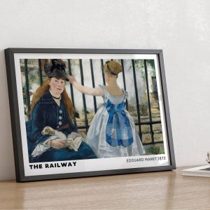 Edouard Manet The Railway wall art