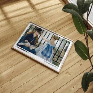 Edouard Manet The Railway wall art prints