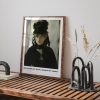 Edouard Manet Berthe Morisot With A Bouquet Of Violets wall art prints