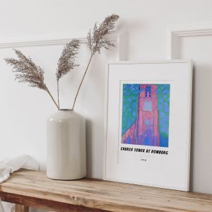 Piet Mondriaan Church Tower At Domburg wall art prints