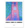 Piet Mondriaan Church Tower At Domburg large wall art