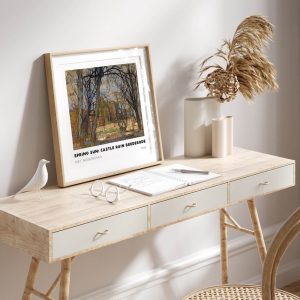 Piet Mondriaan Spring Sun: Castle Ruin Brederode wall art prints