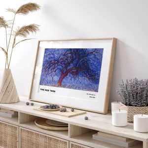 Piet Mondriaan The Red Tree wall art prints