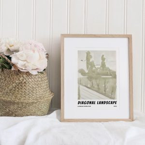 Giorgio Morandi Diagonal Landscape wall art