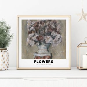 Giorgio Morandi Flowers wall art