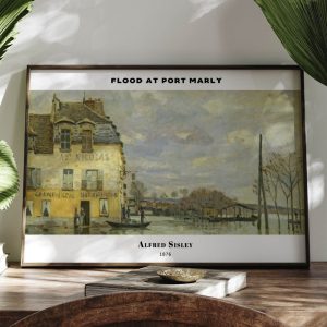Alfred Sisley Flood At Port Marly wall art