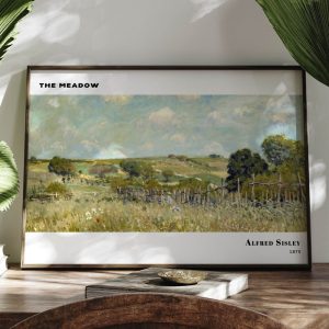 Alfred Sisley The Meadow wall art