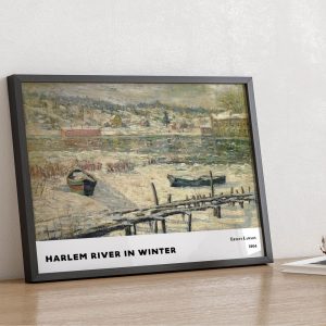 Ernest Lawson Harlem River In Winter wall art