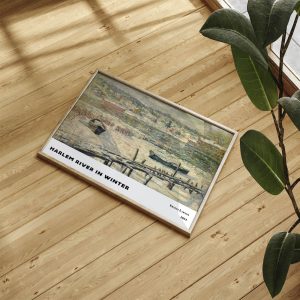 Ernest Lawson Harlem River In Winter wall art prints