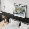 Ernest Lawson River In Winter wall art prints