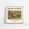 Ernest Lawson Willows In Spring wall art