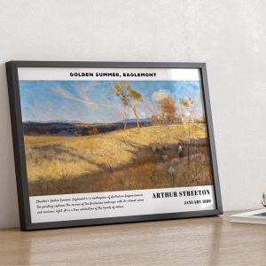 Arthur Streeton Golden Summer Eaglemont wall art