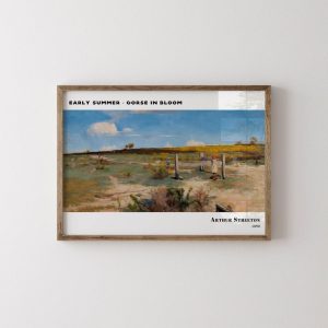 Arthur Streeton Early Summer   Gorse In Bloom wall art