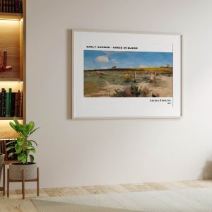 Arthur Streeton Early Summer   Gorse In Bloom wall art prints