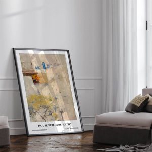 Arthur Streeton House Builders Cairo wall art prints
