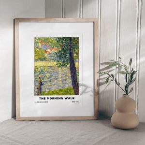 Georges Seurat The Morning Walk wall art