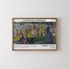 Georges Seurat Oil Sketch For La Grande Jatte wall art