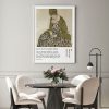 Egon Schiele Edith With Striped Dress magnetic art prints