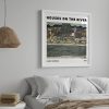 Egon Schiele Houses On The River wall art prints