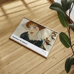 Egon Schiele Portrait Of Wally wall art prints