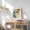 Egon Schiele Seated Woman With Legs Drawn Up magnetic art prints