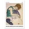 Egon Schiele Seated Woman With Legs Drawn Up large wall art
