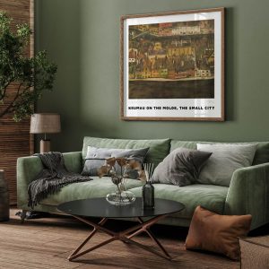 Egon Schiele Krumau On The Molde The Small City wall art prints