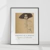 Egon Schiele Portrait Of A Woman wall art