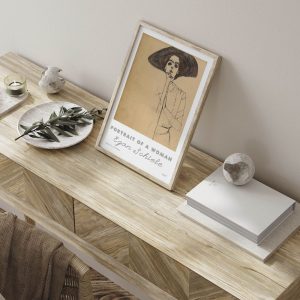 Egon Schiele Portrait Of A Woman wall art prints