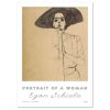 Egon Schiele Portrait Of A Woman large wall art