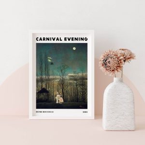 Henri Rousseau Carnival Evening wall art