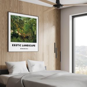Henri Rousseau Exotic Landscape wall art prints