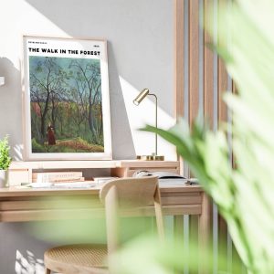Henri Rousseau The Walk In The Forest wall art prints