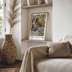 Henri Matisse Interior With A Young Girl (Girl Reading) wall art prints