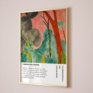 Henri Matisse Moroccan Garden wall art