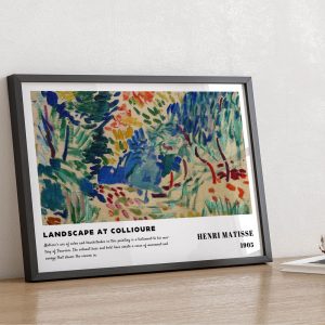 Henri Matisse Landscape At Collioure wall art
