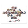 PL1622 P6 Honeycomb Photo Collage