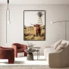 Animal magnetic art prints