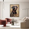 Animal magnetic art prints