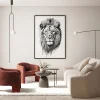 Animal magnetic art prints