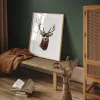 Animal magnetic art prints