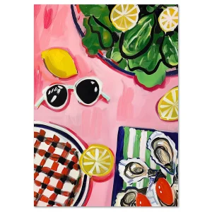 Food wall art