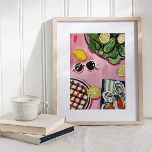 Food wall art prints