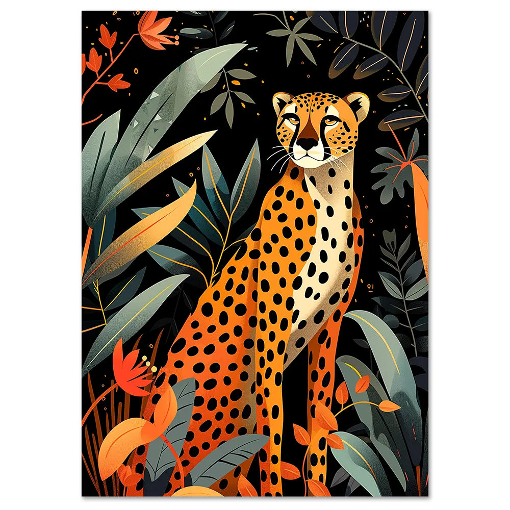 KAE50A_P0_animal-wall-art-VeeArt Animal wall art