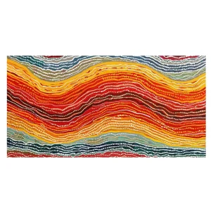 Waves of Heritage Aboriginal large wall art