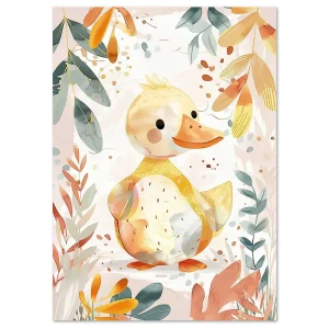 Sunny Little Duckling Kids large wall art