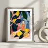 Summer Citrus Delight Floral wall art prints