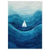 Ocean Serenity Coastal large wall art
